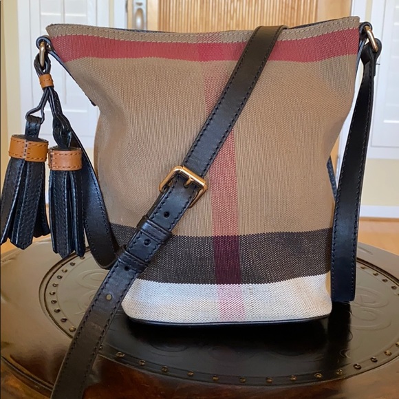 Burberry Handbags - Burberry Mini Ashby Tassel Crossbody Bag w/Pouch